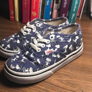 Baby Vans Snoopy print